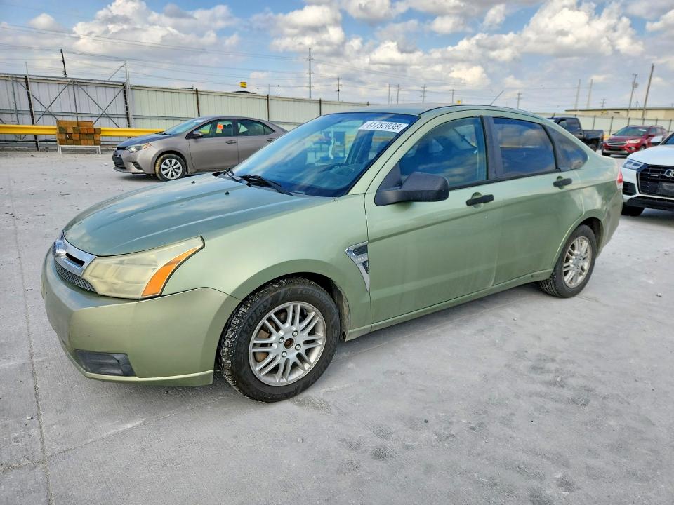 2008 Ford Focus VIN 1FAHP35N68W186548 — COPART salvage auction photo