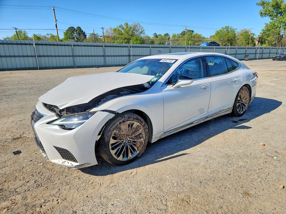 2021 Lexus Ls VIN JTHD51FF7M5015140 COPART salvage auction — FRONT END, Salvage Title, sold $10 on 2026-07-30 (photo 1)