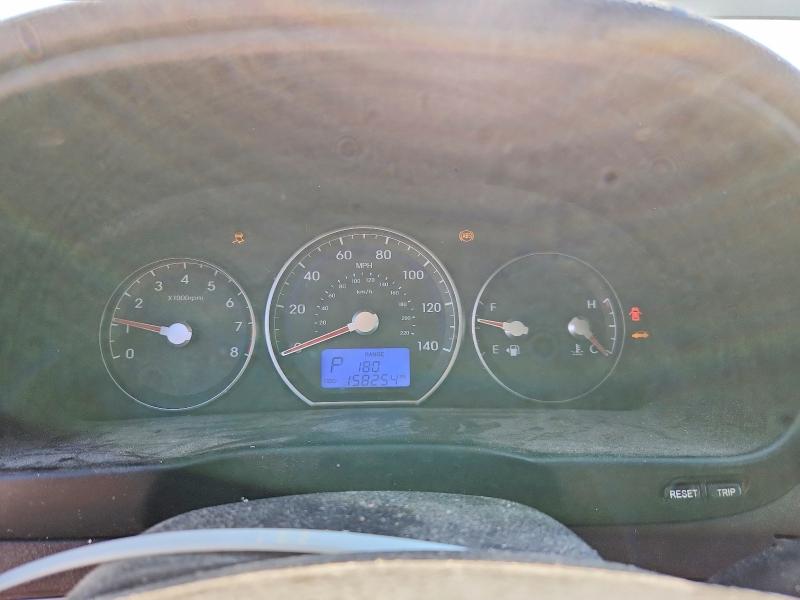 2011 Hyundai Santa fe VIN 5XYZK4AG3BG073283 COPART salvage auction — FRONT END, Il - Salvage Certificate, sold $1,050 on 2026-07-06 (photo 9)
