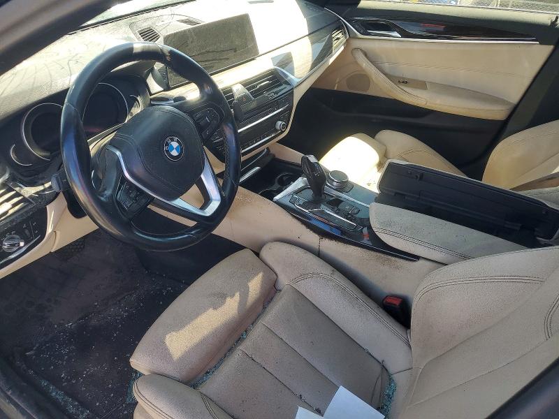 2018 BMW 5er VIN WBAJA5C50JWA36940 COPART salvage auction — FRONT END, Ca - Dis/Dlr/Exp Only Clean Title, sold $4,850 on 2026-07-27 (photo 8)