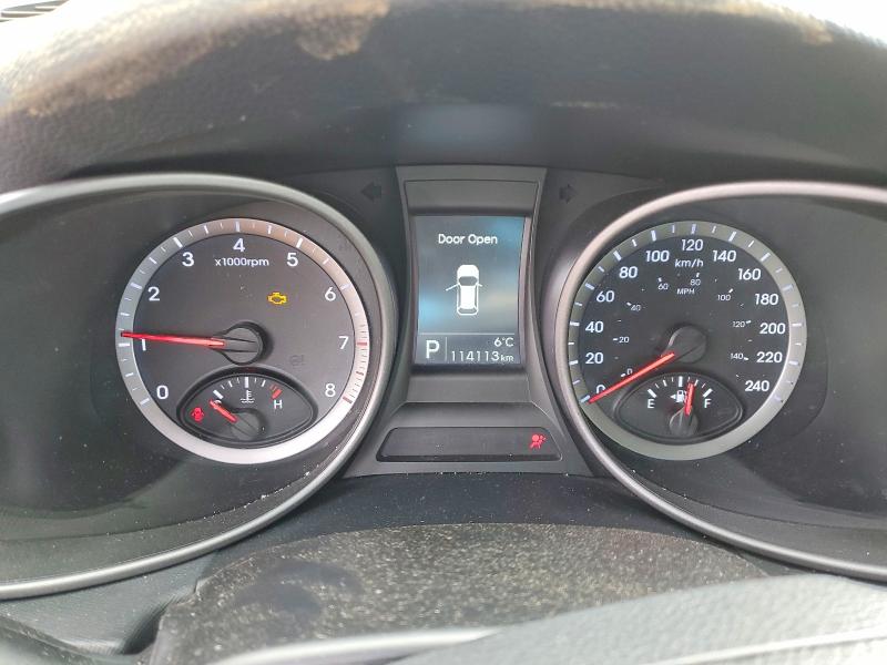 2015 Hyundai Santa fe VIN 5XYZUDLB8FG291074 COPART salvage auction — FRONT END, ON - PERMIT SALVAGE, sold $1,750 on 2026-07-28 (photo 9)
