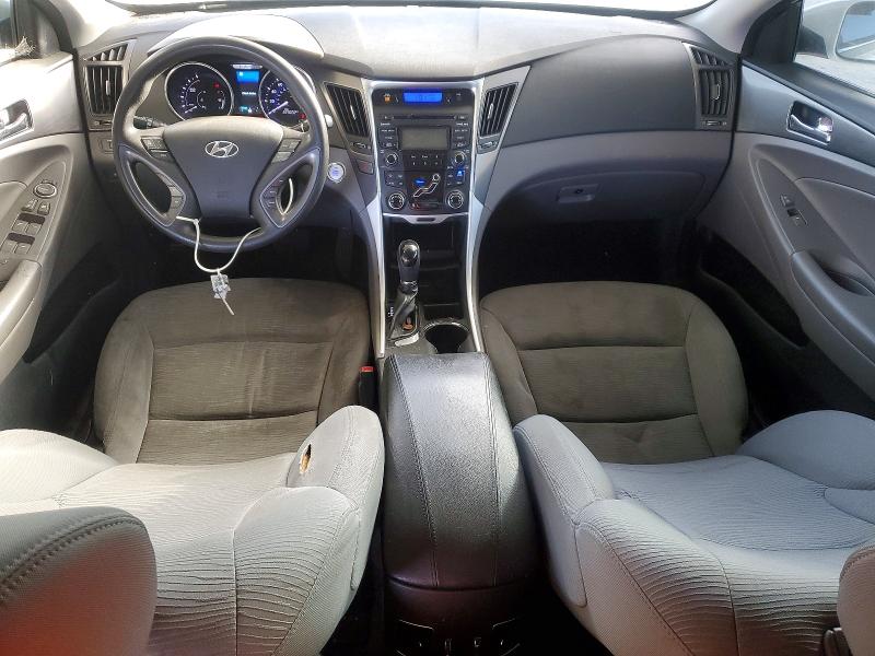 2013 Hyundai Sonata hybrid VIN KMHEC4A40DA069062 COPART salvage auction — REAR END, Ca - Dis/Dlr/Exp Lien Papers-Salv, sold $500 on 2026-07-22 (photo 8)