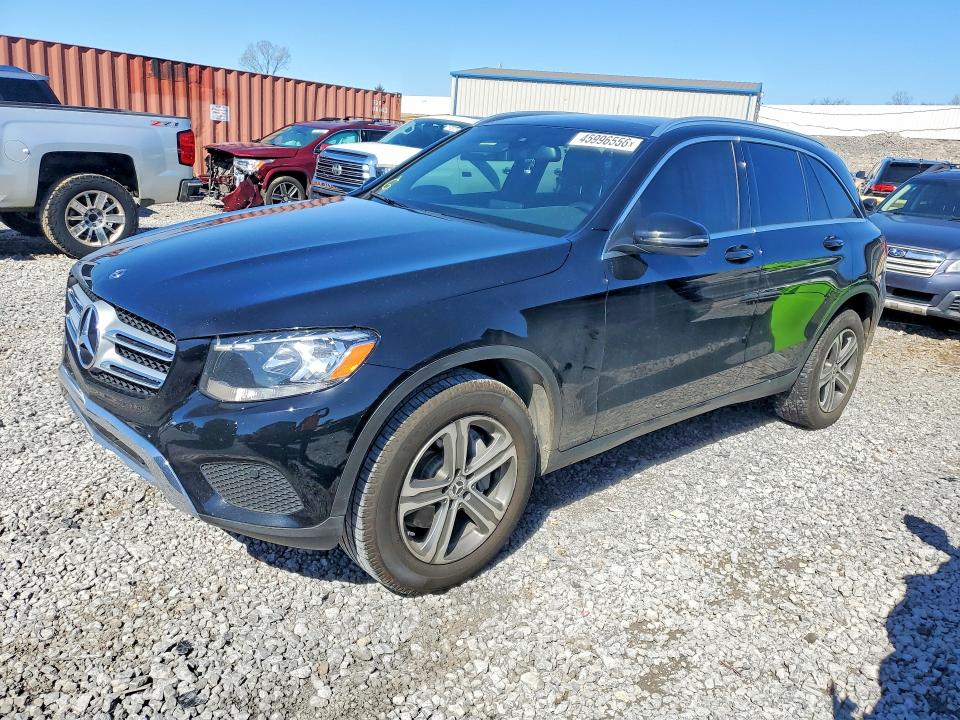 2019 Mercedes-benz Glc VIN WDC0G4JB5KV124607 COPART salvage auction — SIDE, Salvage Title, sold $3,650 on 2026-07-14 (photo 1)