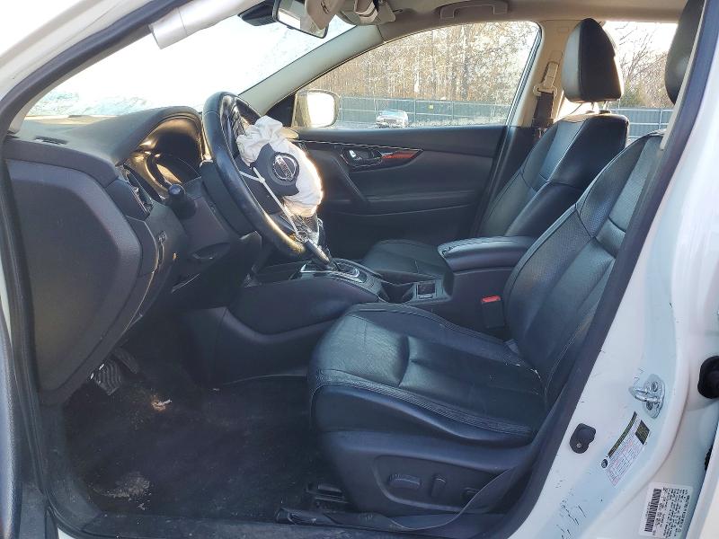 2017 Nissan Rogue VIN JN1BJ1CR1HW106717 COPART salvage auction — FRONT END, Va - Cert Of Title - Salvage, sold $1,250 on 2026-07-02 (photo 7)