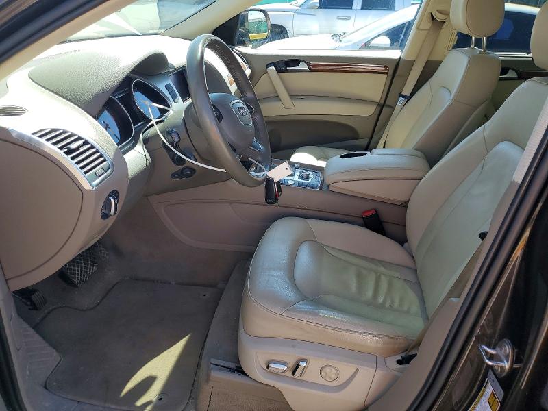 2014 Audi Q7 VIN WA1LGAFE4ED014169 COPART salvage auction — FRONT END, Co - Salvage Title, sold $4,150 on 2026-07-16 (photo 7)
