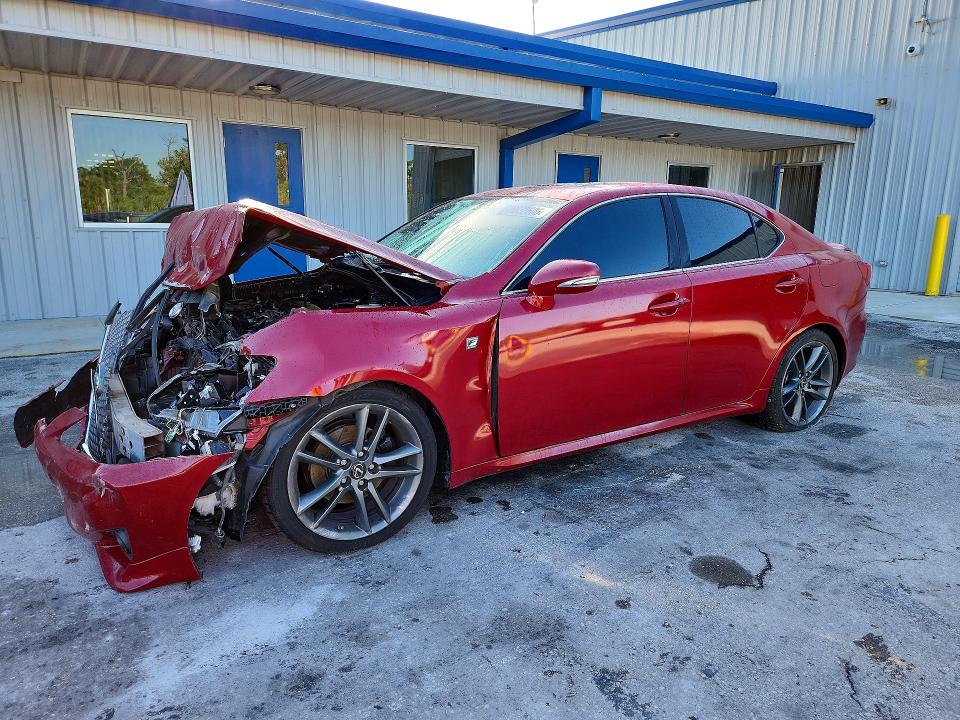 2011 Lexus Is 250 VIN JTHBF5C24B5154264 COPART salvage auction — FRONT END, Fl - Cert Of Title Slvg Rebuildable, sold $250 on 2026-07-22 (photo 1)