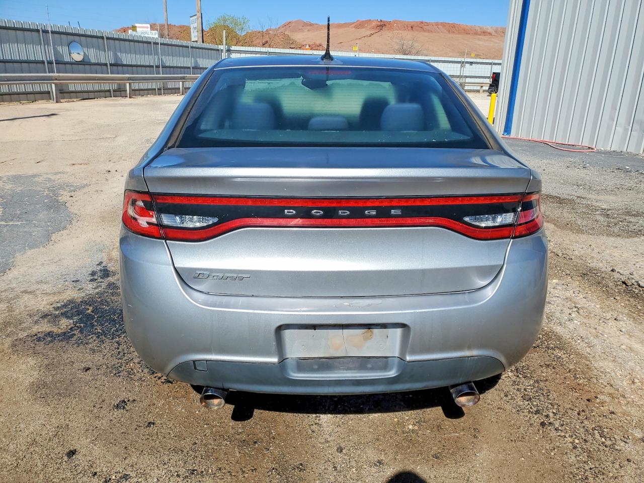 2015 Dodge Dart VIN 1C3CDFAA7FD404334 COPART salvage auction — Front End, TX - CERTIFICATE OF TITLE, sold $90 on 2026-07-02 (photo 6)