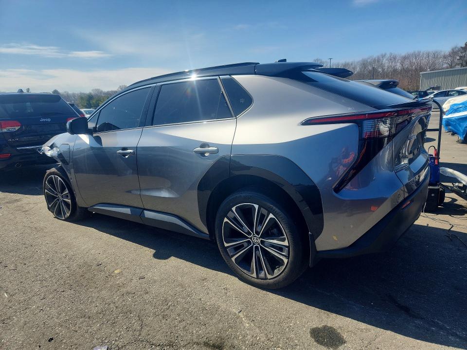 2023 Toyota Bz4x VIN JTMABACA3PA014326 COPART salvage auction — FRONT END, WV - SALVAGE CERTIFICATE, sold $10,000 on 2026-07-07 (photo 2)