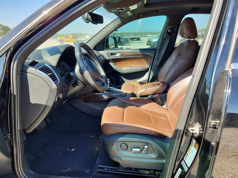 2014 Audi Q5 VIN WA1LFAFP0EA117806 COPART salvage auction — FRONT END, Tx - Salvage Vehicle Title, sold $550 on 2026-07-24 (photo 7)