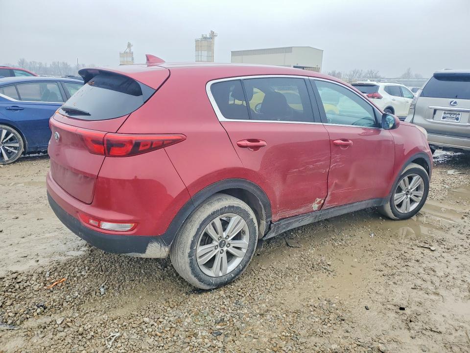 2019 Kia Sportage VIN KNDPM3ACXK7536641 COPART salvage auction — VANDALISM, MO - SALVAGE CERTIFICATE OF TITLE, sold $4,200 on 2026-07-28 (photo 3)
