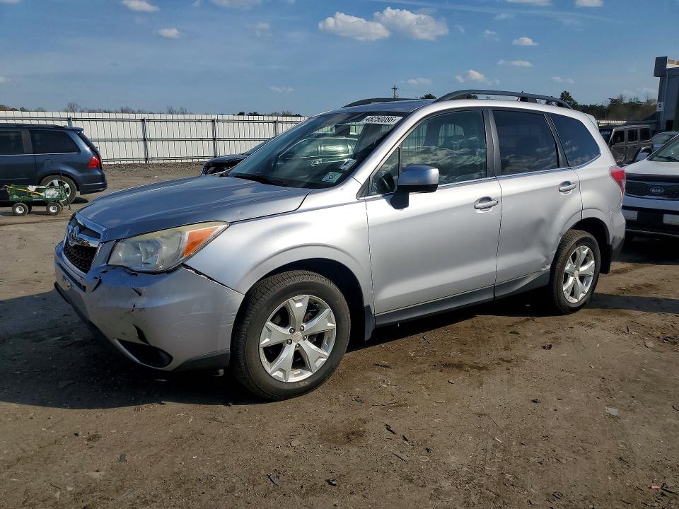 2014 Subaru Forester VIN JF2SJAHC7EH422660 COPART salvage auction — FRONT END, Va - Certificate Of Title, sold $2,300 on 2026-07-26 (photo 1)