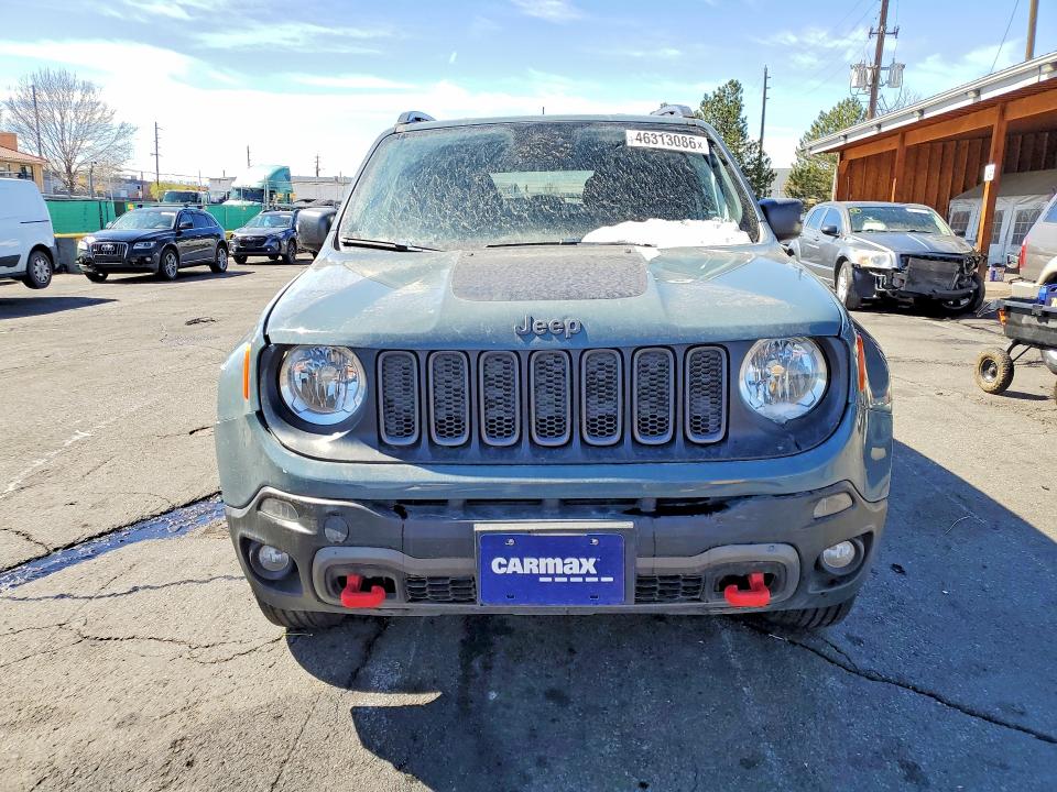 2018 Jeep Renegade VIN ZACCJBCB7JPG81109 COPART salvage auction — FRONT END, Salvage Title, sold $2,850 on 2026-08-18 (photo 5)
