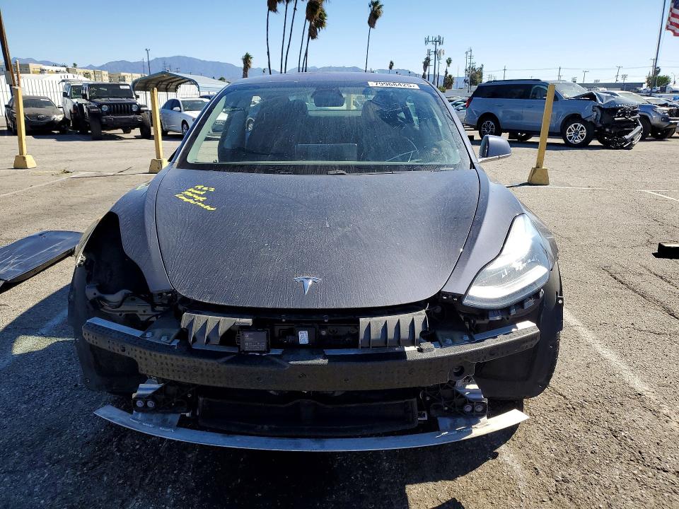 2019 Tesla Model 3 VIN 5YJ3E1EB3KF205556 COPART salvage auction — SIDE, Ca - Salvage Certificate, sold $4,800 on 2026-07-17 (photo 5)