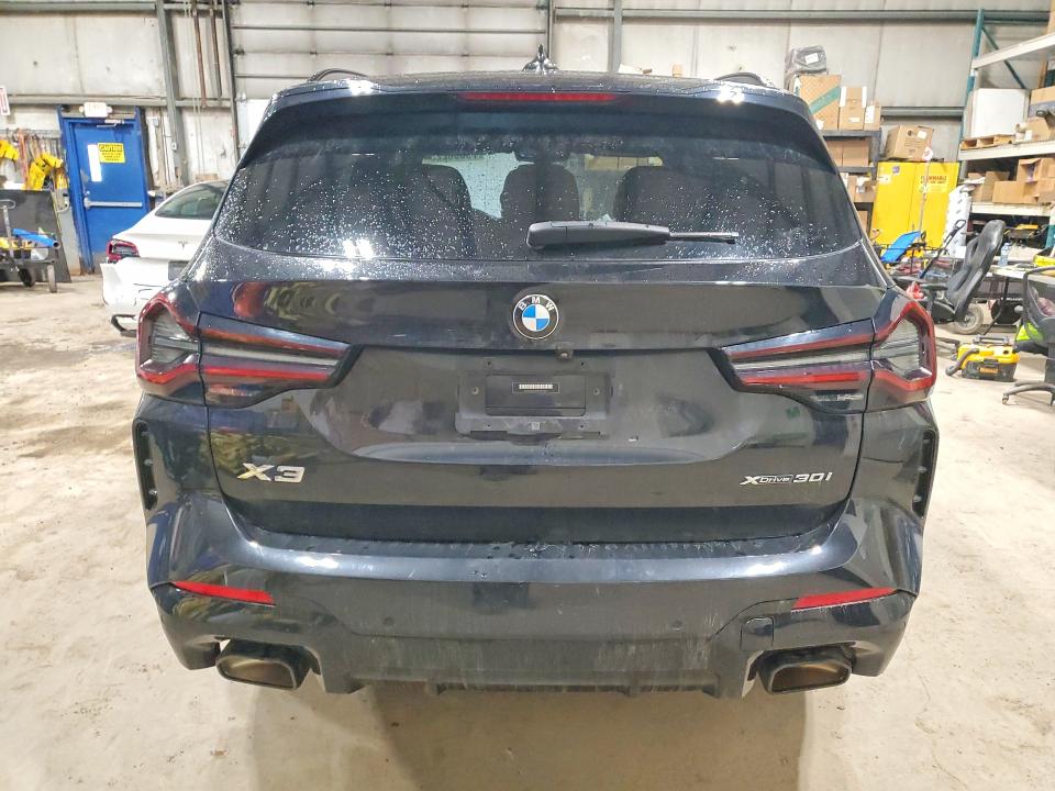 2023 BMW X3 VIN 5UX53DP05P9P70371 COPART salvage auction — FRONT END, On - Permit No Brand - Unfit, sold $26,250 on 2026-07-07 (photo 6)