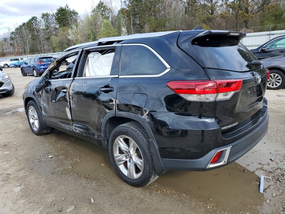 2018 Toyota Highlander VIN 5TDDZRFHXJS865890 COPART salvage auction — SIDE, VA - CERT OF TITLE - SALVAGE, sold $3,950 on 2026-07-14 (photo 2)