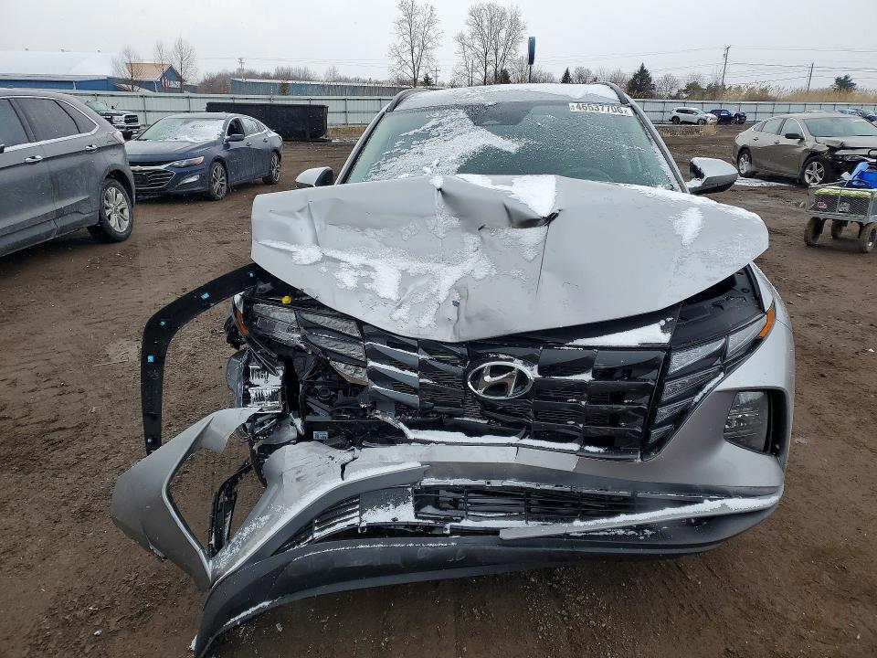2024 Hyundai Tucson VIN 5NMJBCDE1RH404332 COPART salvage auction — REAR END, OH - CERT OF TITLE-SALVAGE, sold $3,450 on 2026-07-02 (photo 5)