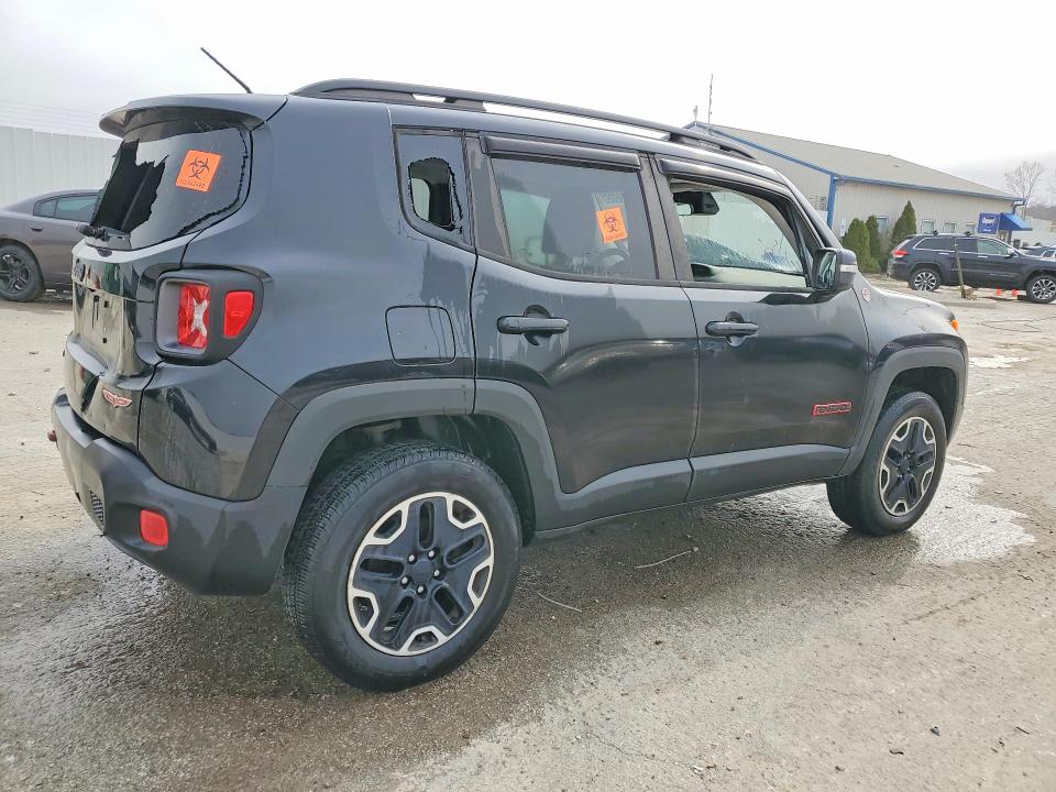 2016 Jeep Renegade VIN ZACCJBCT2GPC80830 COPART salvage auction — REAR END, In - Certificate Of Title, sold $875 on 2026-07-02 (photo 3)