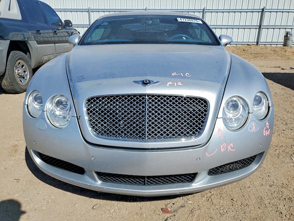 2007 Bentley Continental VIN SCBCR73W67C050411 COPART salvage auction — SIDE, Ca - Salvage Certificate, sold $7,000 on 2026-07-20 (photo 5)