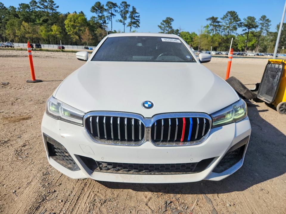 2021 BMW 5 series VIN WBA53BH0XMWX24811 COPART salvage auction — REAR END, Id - Salvage Certificate Of Title, sold $19,700 on 2026-07-10 (photo 5)