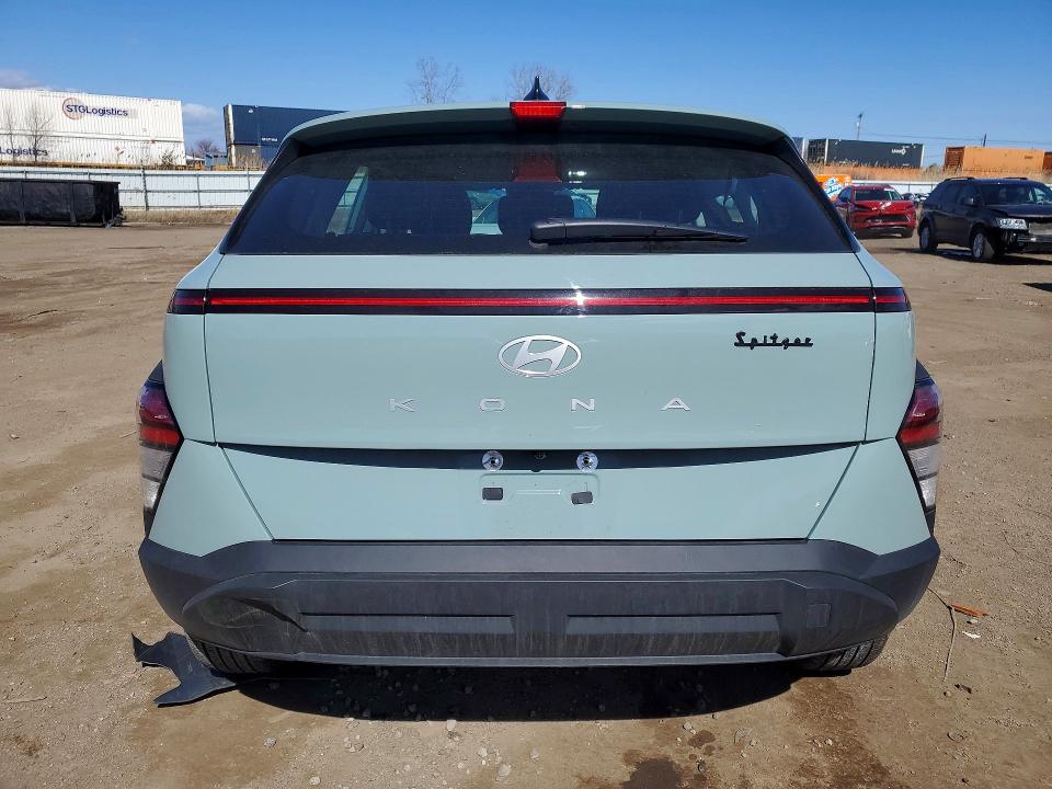 2024 Hyundai Kona VIN KM8HA3AB8RU139229 COPART salvage auction — FRONT END, Oh - Cert Of Title-Salvage, sold $1,100 on 2026-07-23 (photo 6)