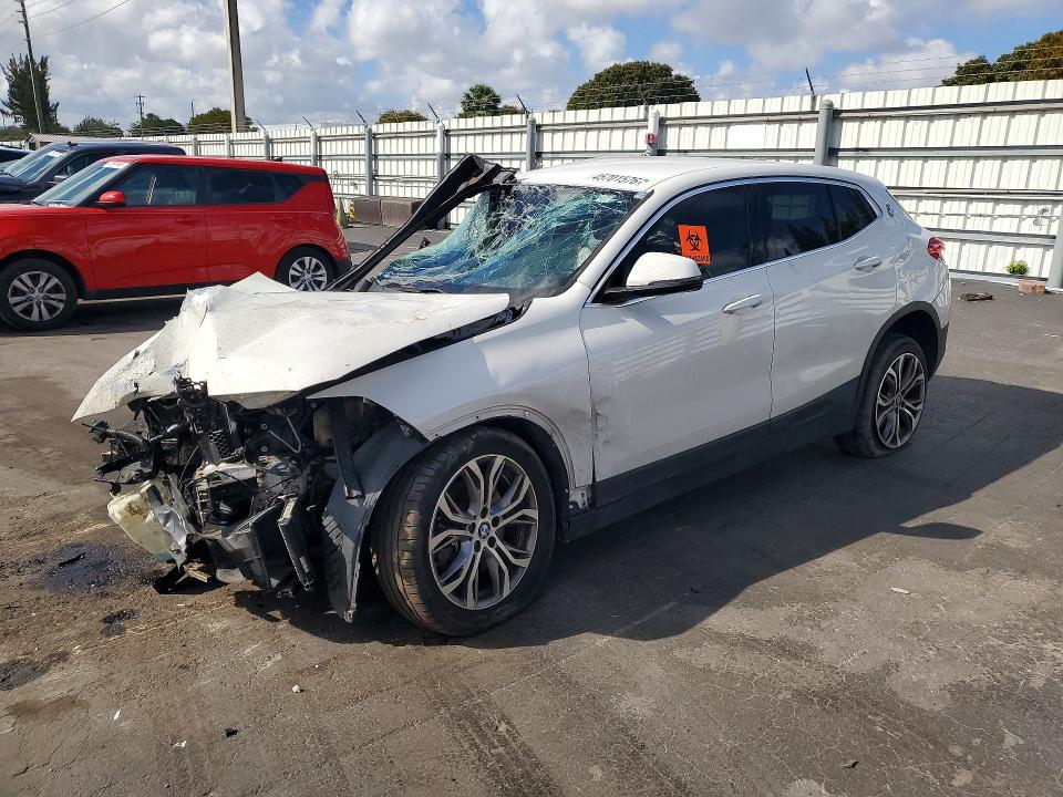 2018 BMW X2 VIN WBXYJ3C36JEJ75528 COPART salvage auction — FRONT END, Fl - Certificate Of Destruction, sold $325 on 2026-08-03 (photo 1)