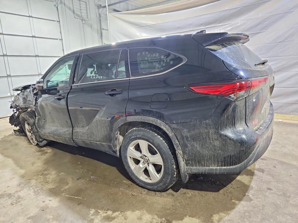 2021 Toyota Highlander VIN 5TDBZRBH3MS149835 COPART salvage auction — FRONT END, Nh - Cert Of Title-Salvage, sold $1,100 on 2026-07-28 (photo 2)