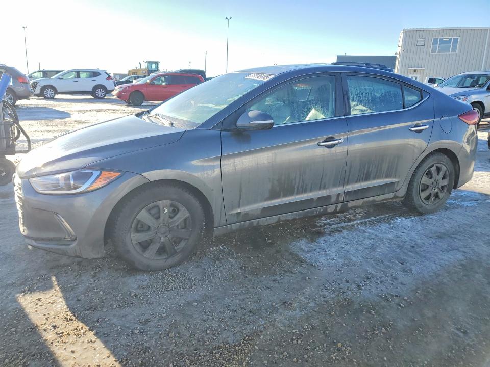 2017 Hyundai Elantra VIN KMHD84LF3HU087474 COPART salvage auction — FRONT END, Salvage Title, sold $1,300 on 2026-07-23 (photo 1)