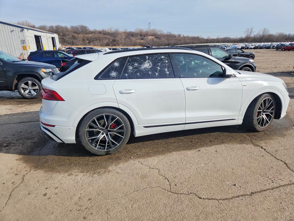 2019 Audi Q8 VIN WA1FVAF18KD007849 COPART salvage auction — HAIL, Il - Salvage Certificate, sold $13,200 on 2026-07-03 (photo 3)