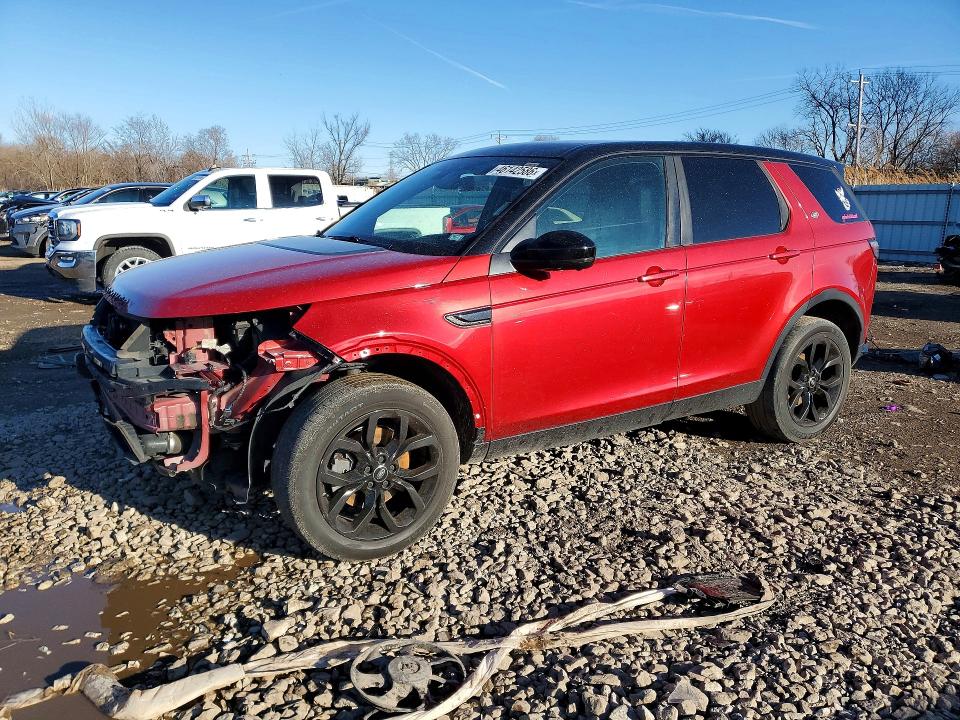 2016 Land rover VIN SALCR2BG8GH595015 COPART salvage auction — FRONT END, Il - Salvage Certificate, sold $2,300 on 2026-07-08 (photo 1)