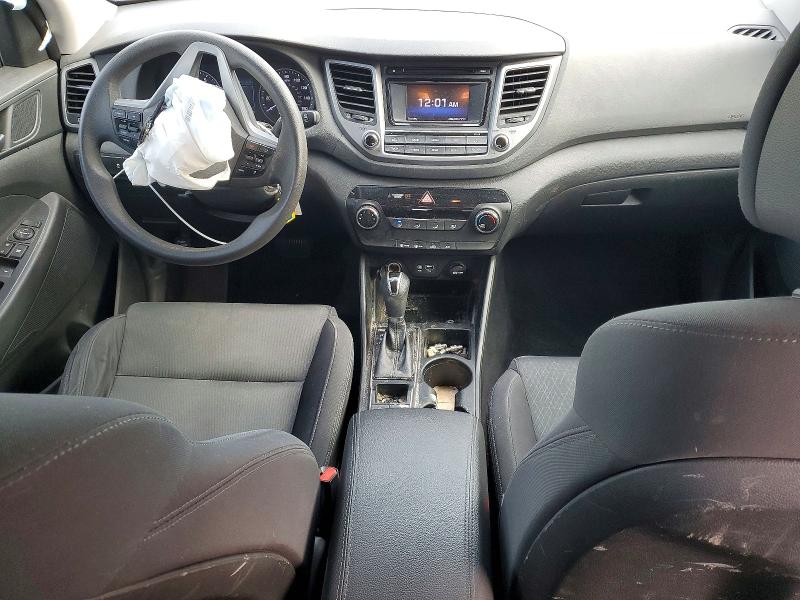 2017 Hyundai Tucson VIN KM8J23A45HU537254 COPART salvage auction — FRONT END, Tn - Salvage Certificate, sold $900 on 2026-07-20 (photo 8)
