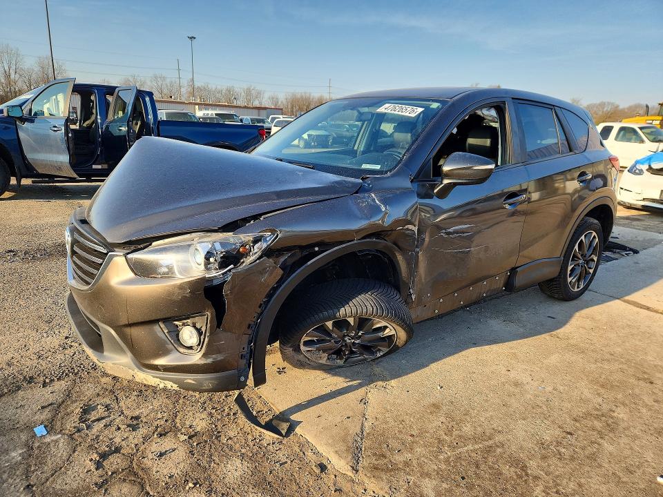 2016 Mazda Cx-5 VIN JM3KE4DY4G0771757 COPART salvage auction — FRONT END, Id - Salvage Certificate Of Title, sold $2,000 on 2026-07-20 (photo 1)