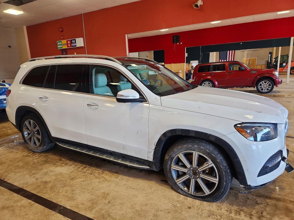 2020 Mercedes-benz Gls-klasse VIN 4JGFF5KE1LA183689 COPART salvage auction — FRONT END, Id - Salvage Certificate Of Title, sold $18,800 on 2026-07-09 (photo 4)