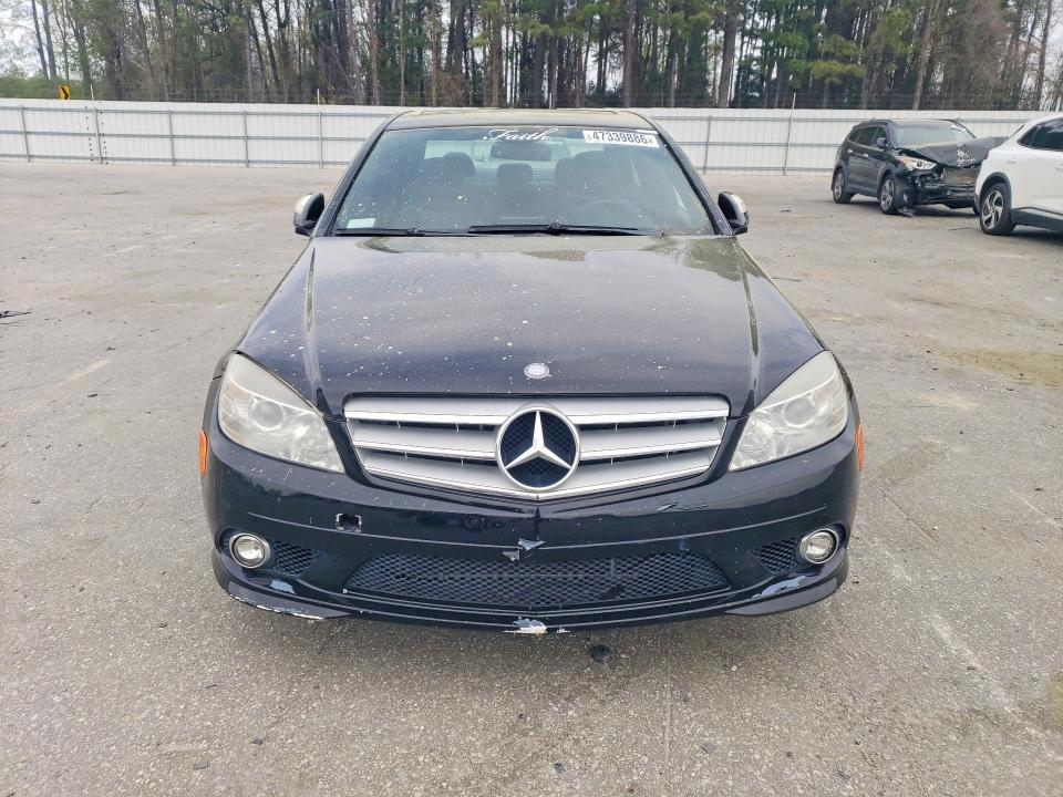 2008 Mercedes-benz C class VIN WDDGF81X38F142297 COPART salvage auction — FRONT END, NC - DEALER ONLY CLEAN TITLE, sold $600 on 2026-07-28 (photo 5)