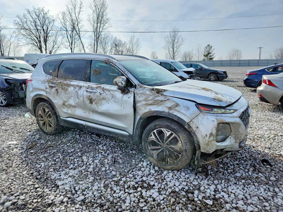 2019 Hyundai Santa fe VIN 5NMS5CAA5KH069286 COPART salvage auction — SIDE, Mi - Scrap Certificate Of Title, sold $4,400 on 2026-07-02 (photo 4)