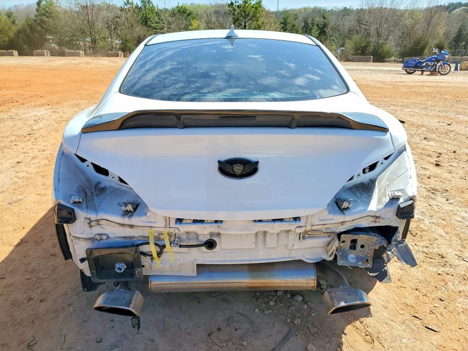 2016 Hyundai Genesis VIN KMHHT6KJ3GU132591 COPART salvage auction — REAR END, Nc - Salvage Certificate Of Title, sold $450 on 2026-07-20 (photo 6)