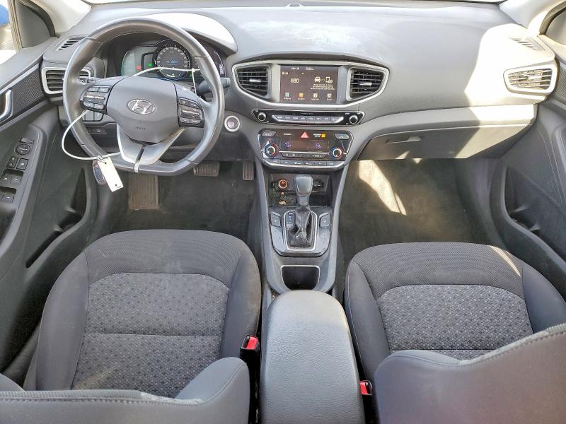 2017 Hyundai Ioniq VIN KMHC75LC9HU057695 COPART salvage auction — FRONT END, Ca - Salvage Certificate, sold $2,050 on 2026-07-10 (photo 8)