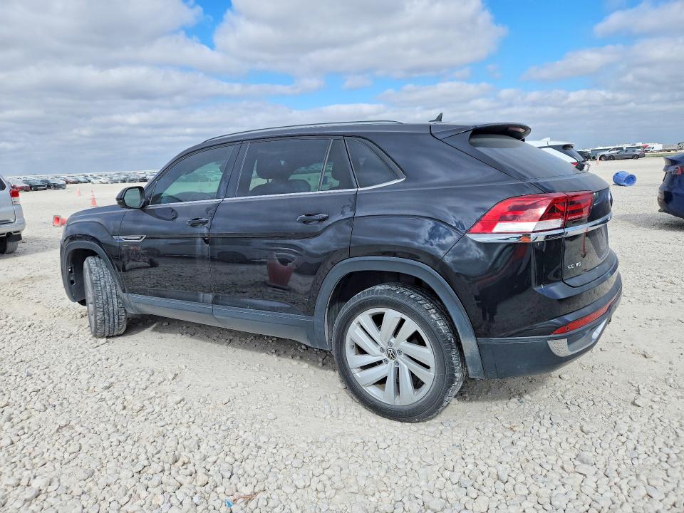2021 Volkswagen Atlas VIN 1V2JE2CA5MC201868 COPART salvage auction — SIDE, Tx - Salvage Vehicle Title, sold $175 on 2026-07-09 (photo 2)