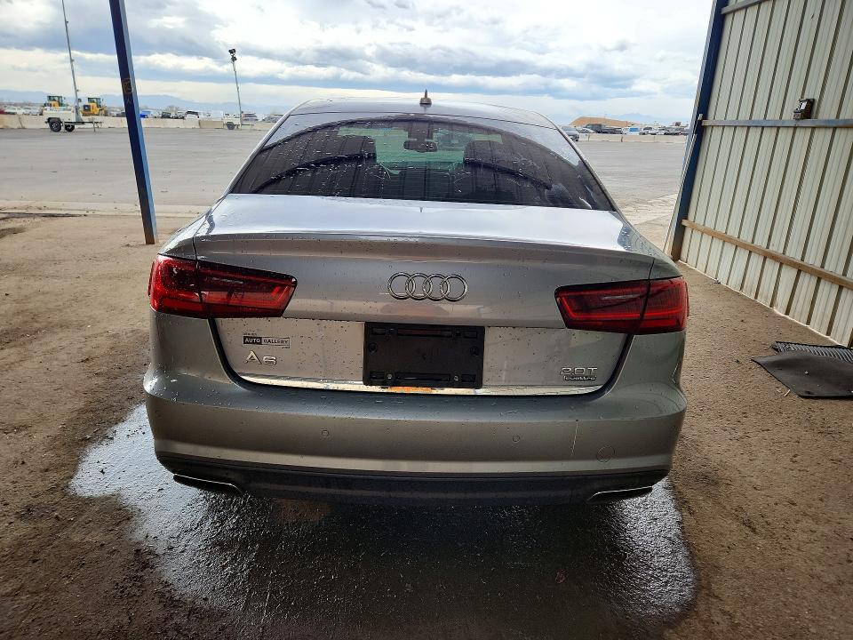 2018 Audi A6 VIN WAUG8AFC9JN034275 COPART salvage auction — FRONT END, CO - DIS/DLR/EXP ONLY CLEAN TITLE, sold $650 on 2026-07-02 (photo 6)