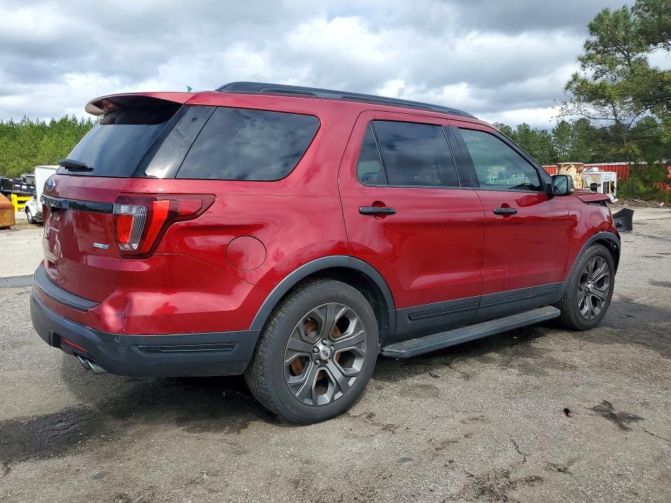 2018 Ford Explorer sport trac VIN 1FM5K8GT4JGC12211 COPART salvage auction — FRONT END, SC - CERTIFICATE OF TITLE, sold $3,400 on 2026-07-09 (photo 3)
