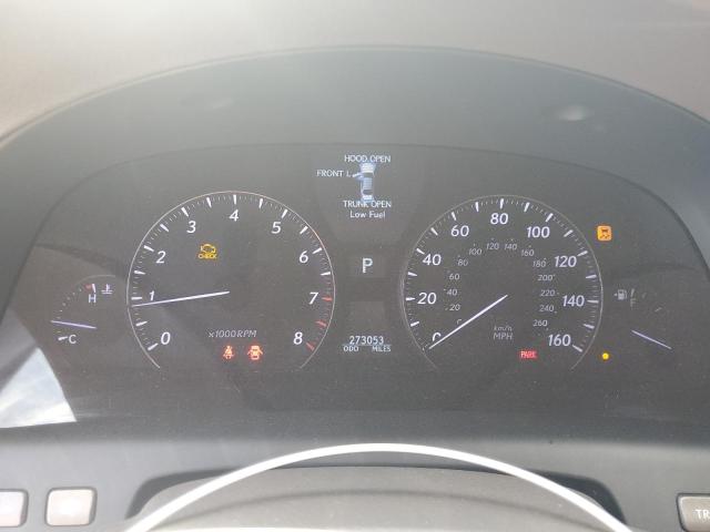 2011 Lexus Ls 460 VIN JTHBL5EF2B5105525 COPART salvage auction — NORMAL WEAR, IN - CERTIFICATE OF TITLE (P), sold $3,700 on 2026-07-15 (photo 9)