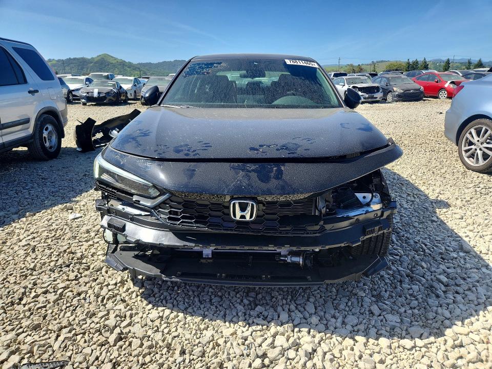 2026 Honda Civic VIN 2HGFE2F57TH534320 COPART salvage auction — FRONT END, Ca - Salvage Certificate, sold $9,900 on 2026-07-02 (photo 5)