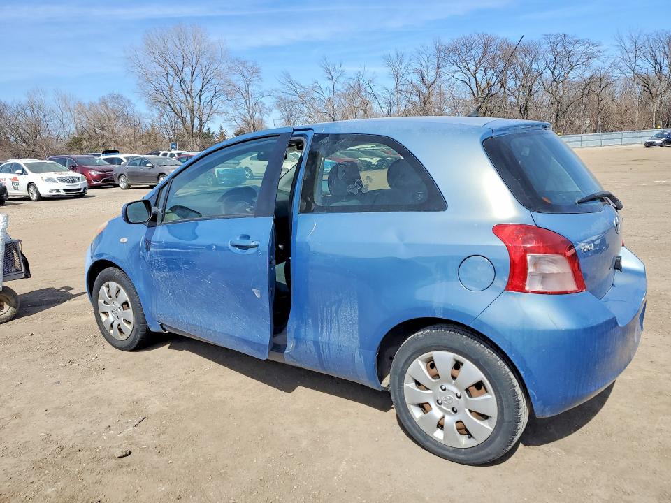 2007 Toyota Yaris VIN JTDJT923875091622 COPART salvage auction — SIDE, Ia - Cert Of Title-Salvage Title, sold $1,050 on 2026-07-06 (photo 2)