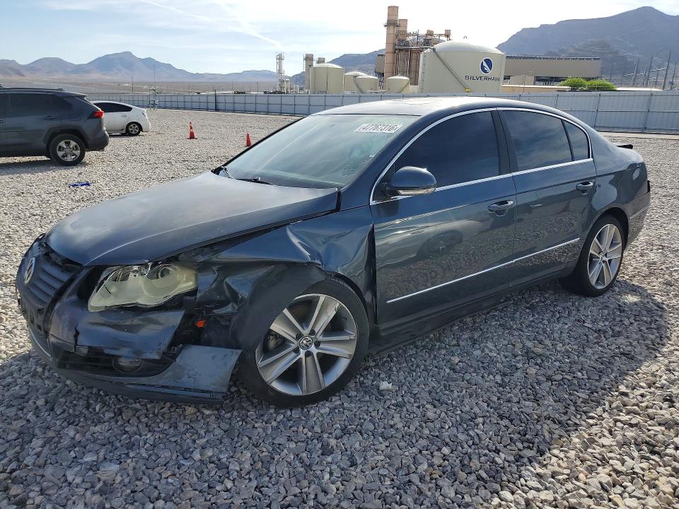 2010 Volkswagen Passat VIN WVWJM7AN7AE111340 COPART salvage auction — FRONT END, Nv - Salvage Title, sold $150 on 2026-07-13 (photo 1)