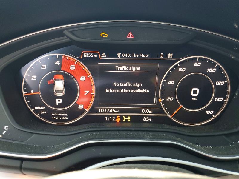 2018 Audi Sq5 VIN WA1C4AFY2J2182224 COPART salvage auction — MINOR DENT/SCRATCHES, Tx - Certificate Of Title, sold $11,400 on 2026-07-14 (photo 9)