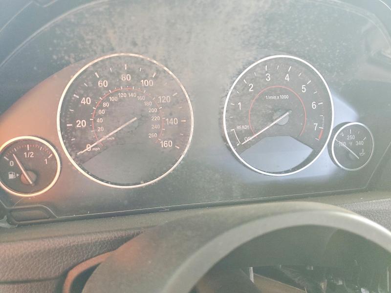 2013 BMW 3 series VIN WBA3C1C5XDF440003 COPART salvage auction — VANDALISM, CA - DIS/DLR/EXP APP FOR DUP SALVAG, sold $200 on 2026-07-07 (photo 9)