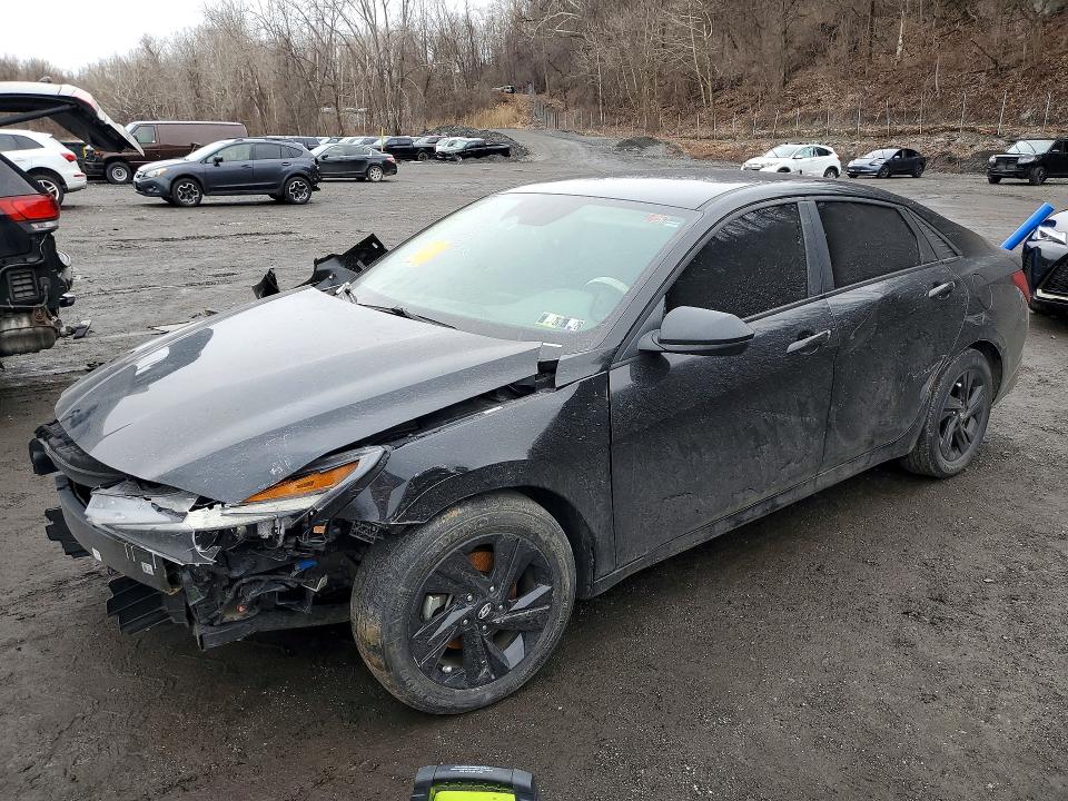 2021 Hyundai VIN KMHLM4AGXMU066991 COPART salvage auction — FRONT END, Pa - Certificate Of Salvage, sold $2,850 on 2026-07-02 (photo 1)