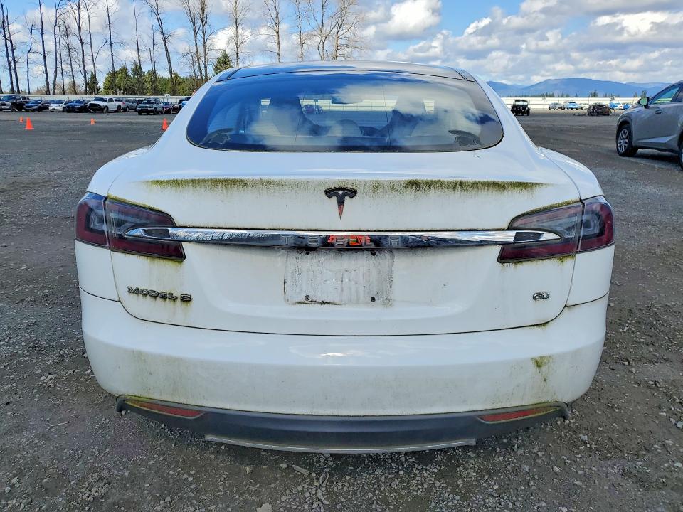 2013 Tesla Model s VIN 5YJSA1AC8DFP10940 COPART salvage auction — FRONT END, Salvage Title, sold $2,550 on 2026-07-13 (photo 6)