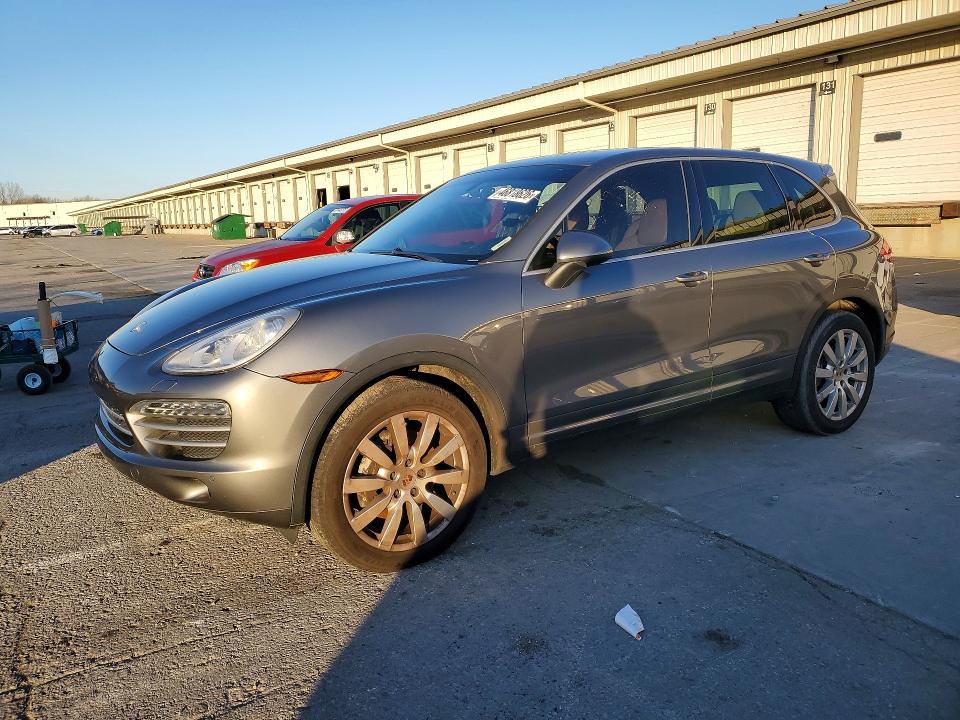 2014 Porsche Cayenne VIN WP1AA2A29ELA90749 COPART salvage auction — SIDE, Ky - Certificate Of Title, sold $3,850 on 2026-07-09 (photo 1)