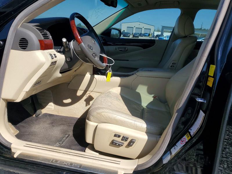 2011 Lexus Ls VIN JTHBL5EF4B5102271 COPART salvage auction — FRONT END, Id - Salvage Certificate Of Title, sold $250 on 2026-07-21 (photo 7)