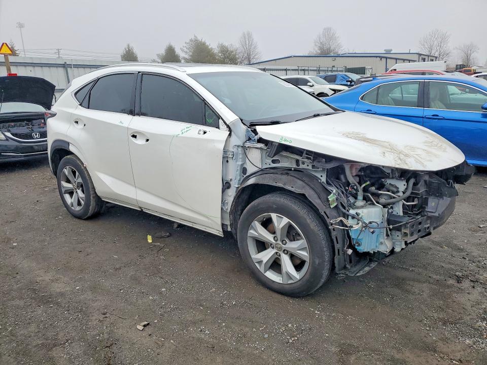 2017 Lexus Nx VIN JTJBARBZ5H2098932 COPART salvage auction — FRONT END, WV - SALVAGE CERTIFICATE, sold $250 on 2026-07-27 (photo 4)